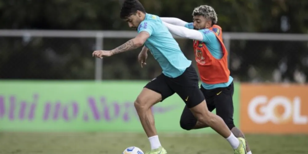 Último treino da Seleção Brasileira no CT do Cruzeiro