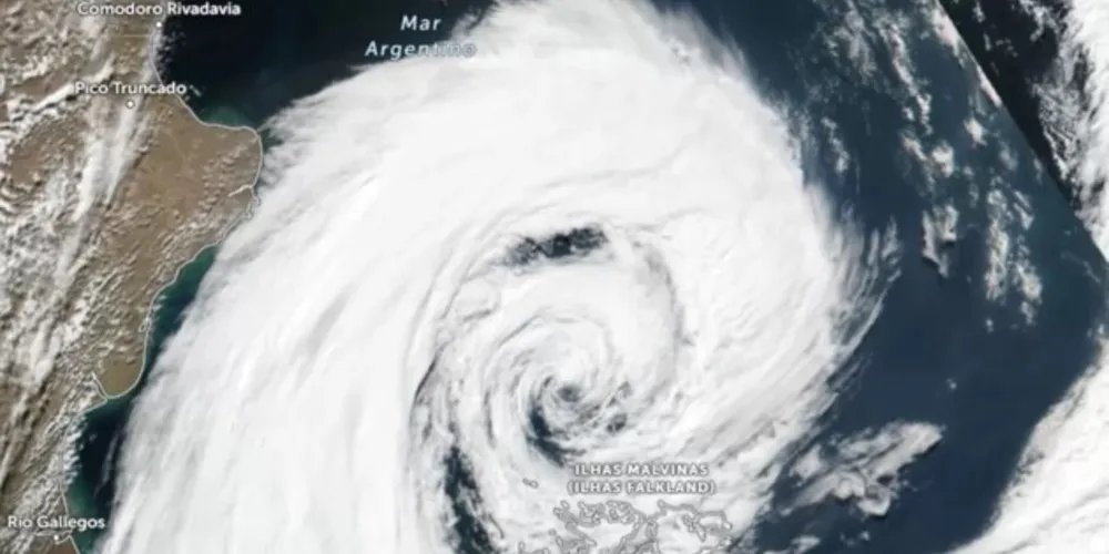 Ciclone se aproxima do Sul e derruba temperaturas; mínima pode chegar a 7ºC