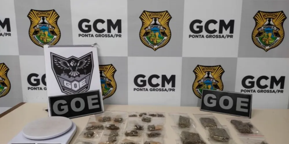 No local, os agentes encontraram cerca de 250 gramas de maconha, já embaladas em 33 invólucros prontos para a venda, e também foi localizado três invólucros de cocaína.