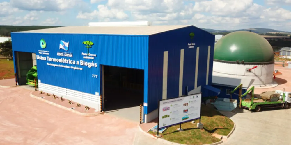 Usina Termoelétrica a Biogás completa, no fim de abril, um ano de inauguração.