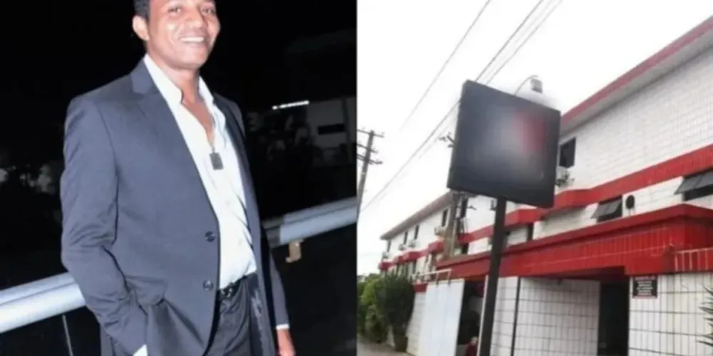 Edilson foi achado morto em motel.