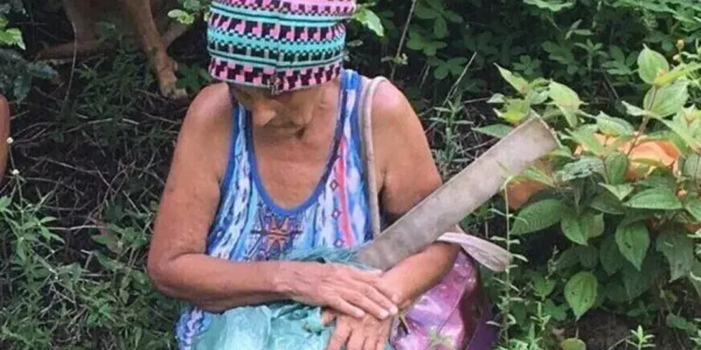 Luzia Pacheco dos Santos, de 75 anos, foi morta pelo genro e teve seu corpo escondido no sofá.
