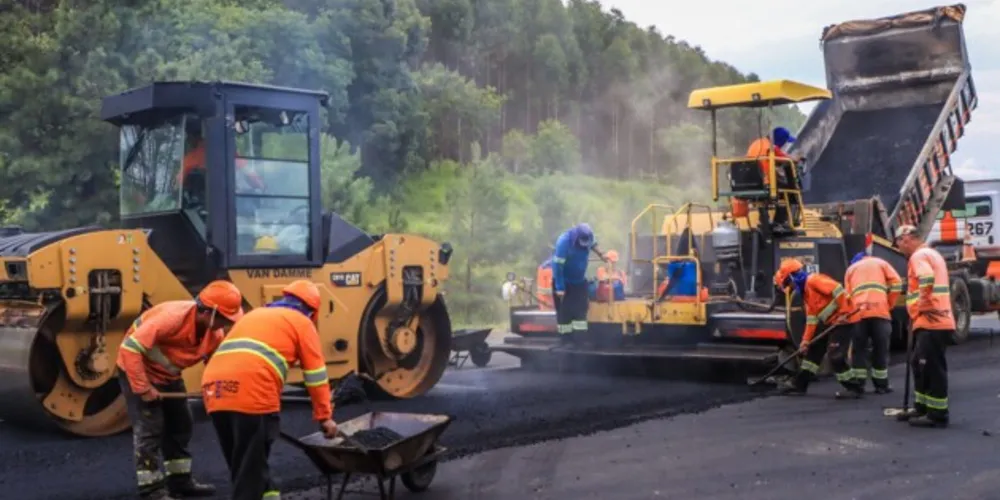 Aumento de capacidade da rodovia inclui 16 segmentos, que somam 15,44 quilômetros, entre Jaguariaíva e Santo Antônio da Platina