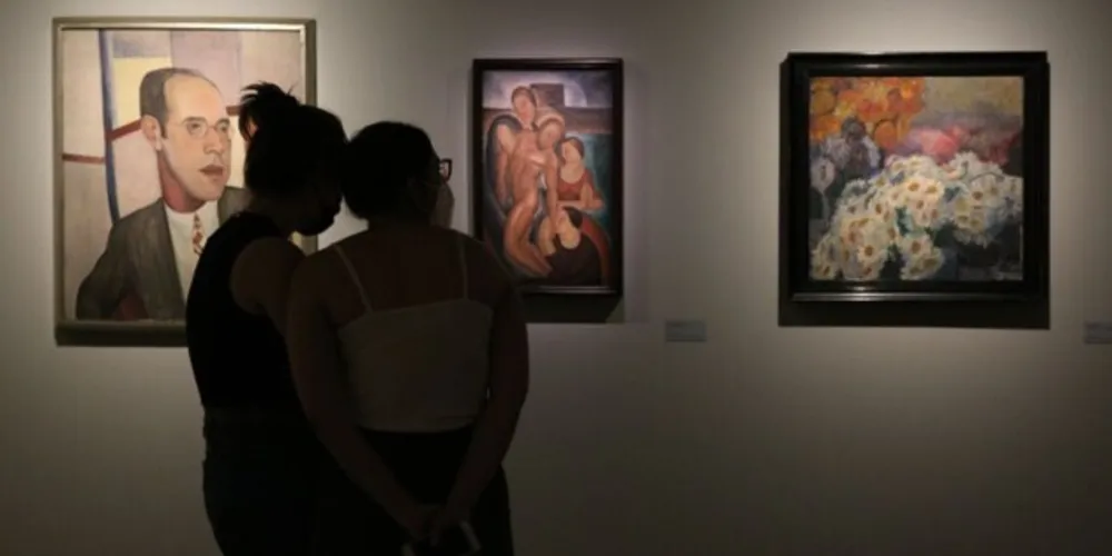 Exposição Era Uma Vez o Moderno [1910-1944], com curadoria do pesquisador Luiz Armando Bagolin e do historiador Fabrício Reiner, no Centro Cultural Fiesp, Avenida Paulista