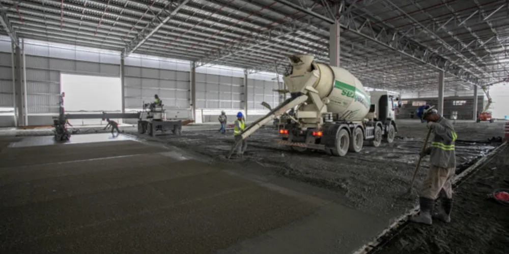 Obra do novo terminal da Klabin no Porto de Paranaguá está avançada