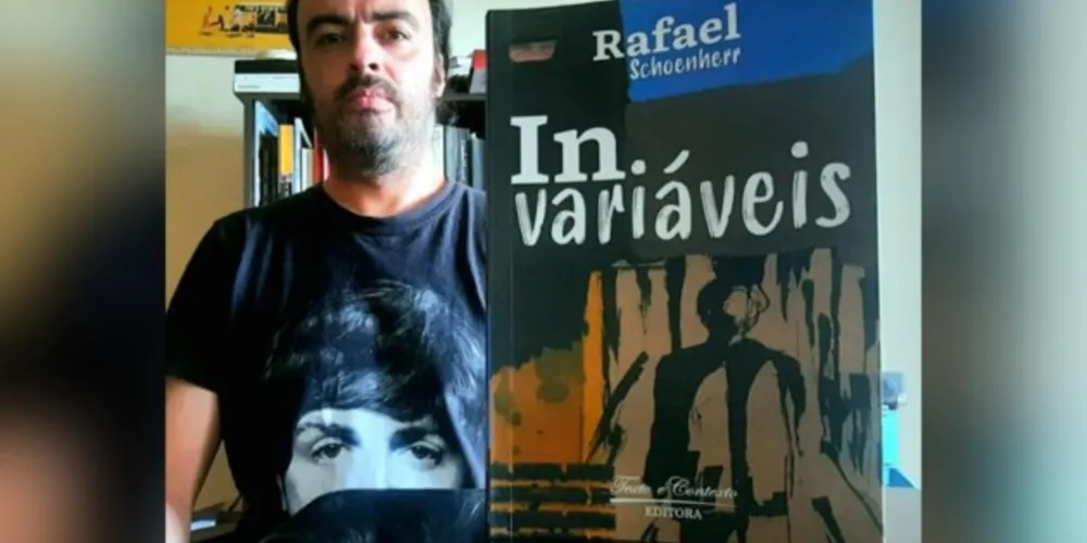 O lançamento do livro “Invariáveis”, do jornalista e professor universitário Rafael Schoenherr, acontece nesta sexta-feira (8) às 19h