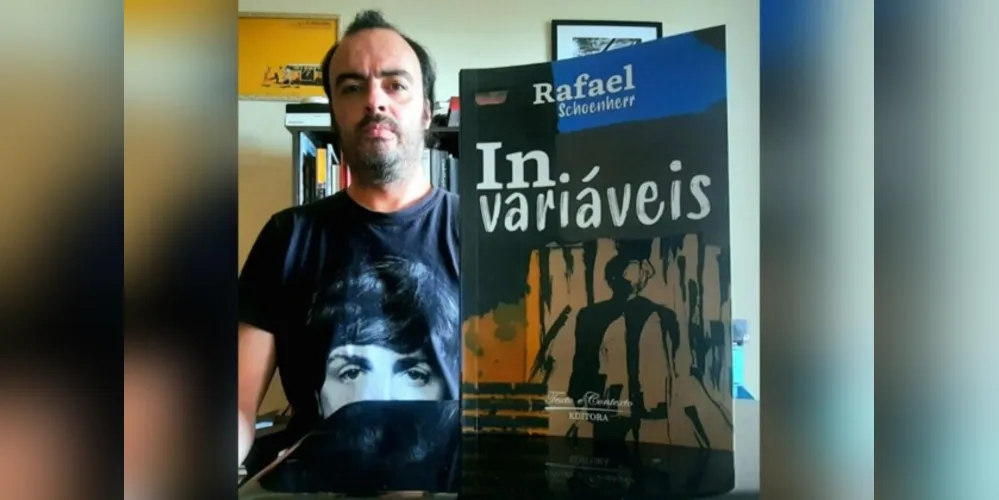 O lançamento do livro “Invariáveis”, do jornalista e professor universitário Rafael Schoenherr, acontece nesta sexta-feira (8) às 19h