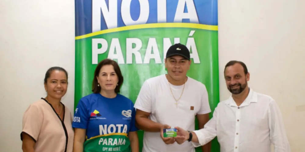 Aos 21 anos, morador de Lobato recebe o prêmio de R$ 1 milhão do Nota Paraná.