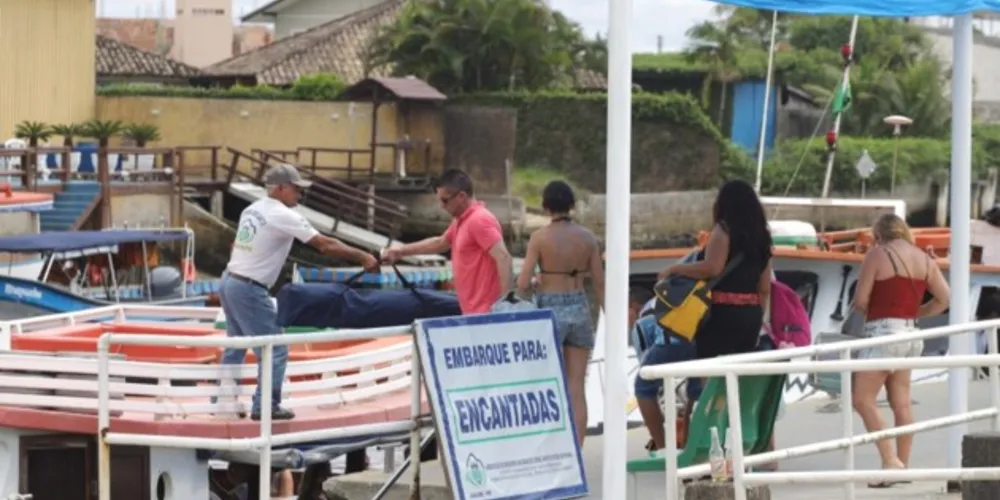 Pontal do Sul - Porto de embarque para as ilhas