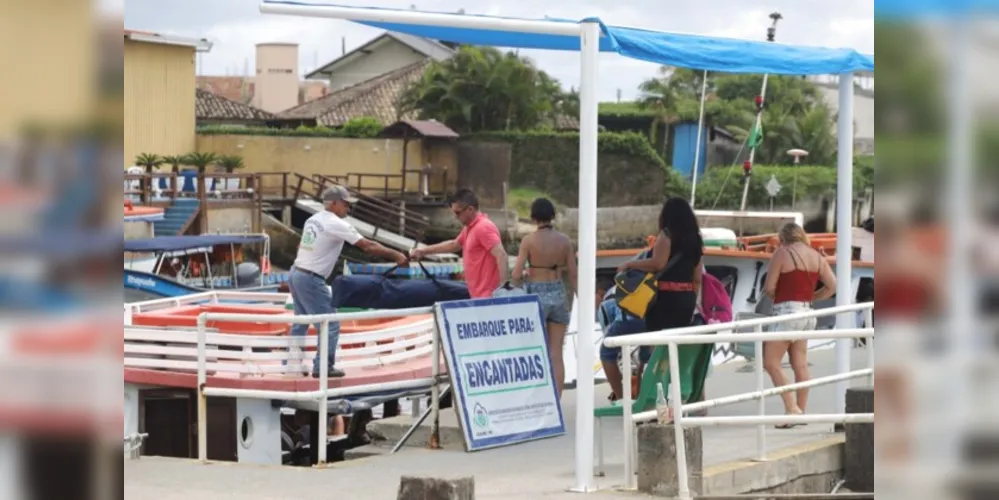 Pontal do Sul - Porto de embarque para as ilhas