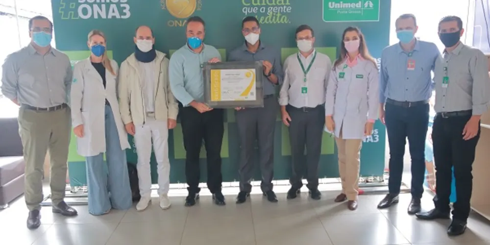 Entre os 460 hospitais do Paraná, o HGU é o nono a conquistar o selo ouro