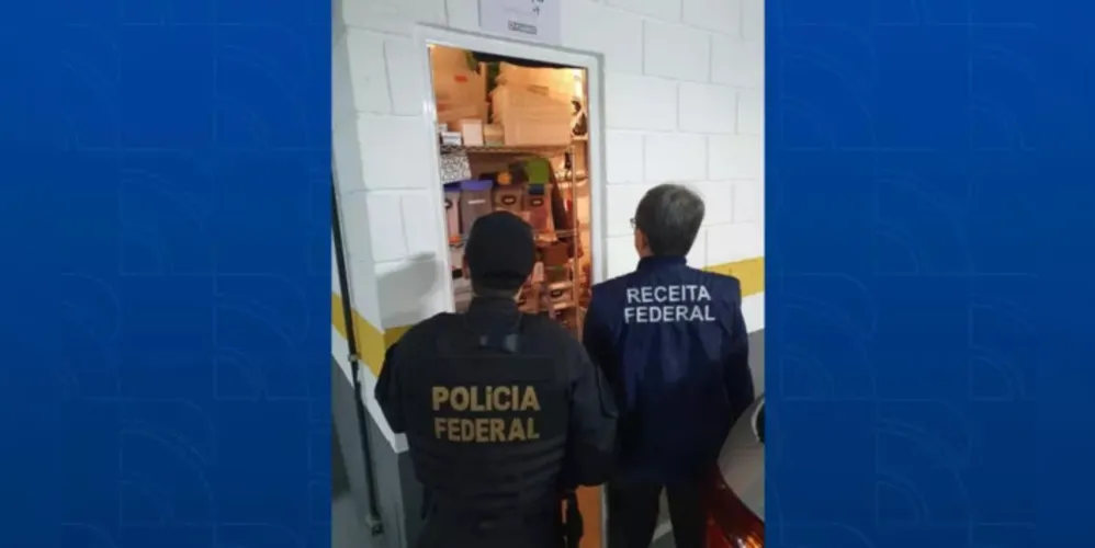 Uma ação conjunta entre a Receita Federal e a Polícia Federal foi desenvolvida na manhã desta terça-feira, em Foz do Iguaçu e Curitiba.