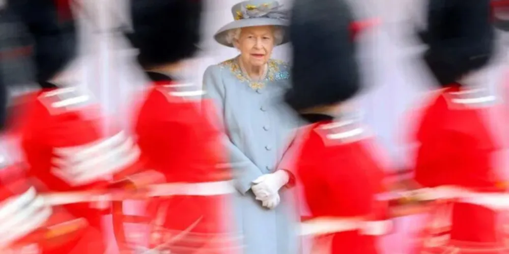 Rainha britânica Elizabeth no Reino Unido