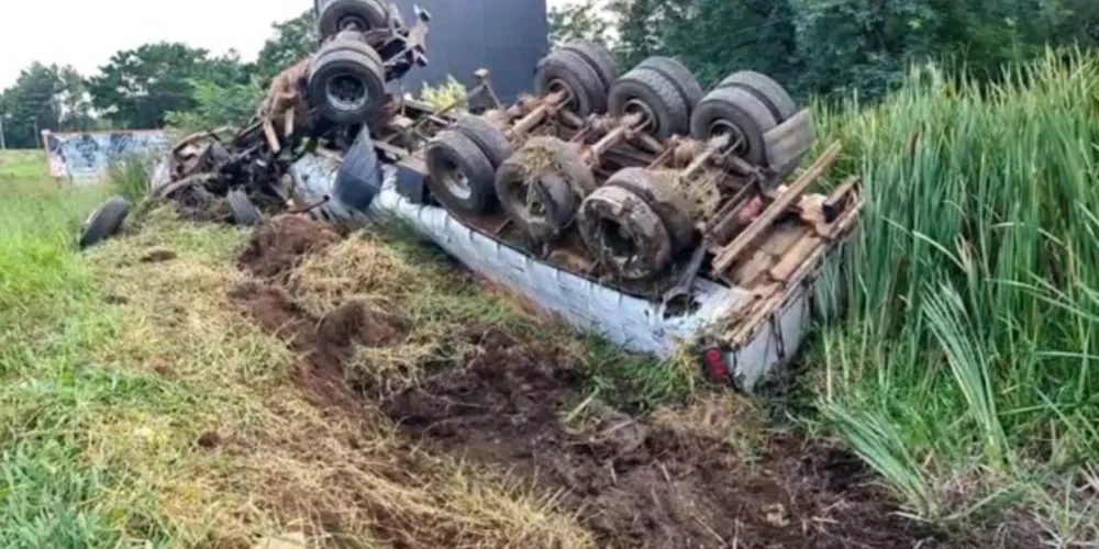 As causas do acidente ainda não foram informadas pelas autoridades