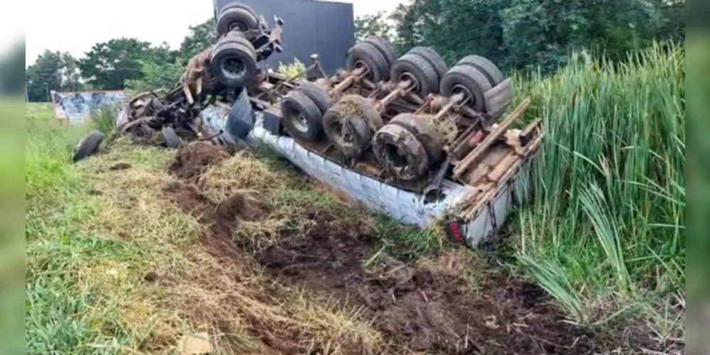 As causas do acidente ainda não foram informadas pelas autoridades