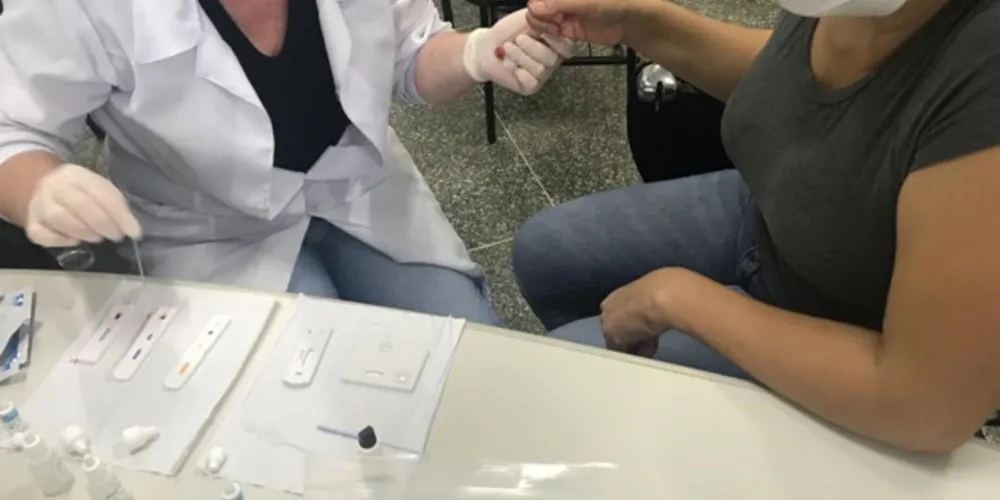Distribuição de testes rápidos no Estado para diagnóstico do HIV mais que dobrou em 2021