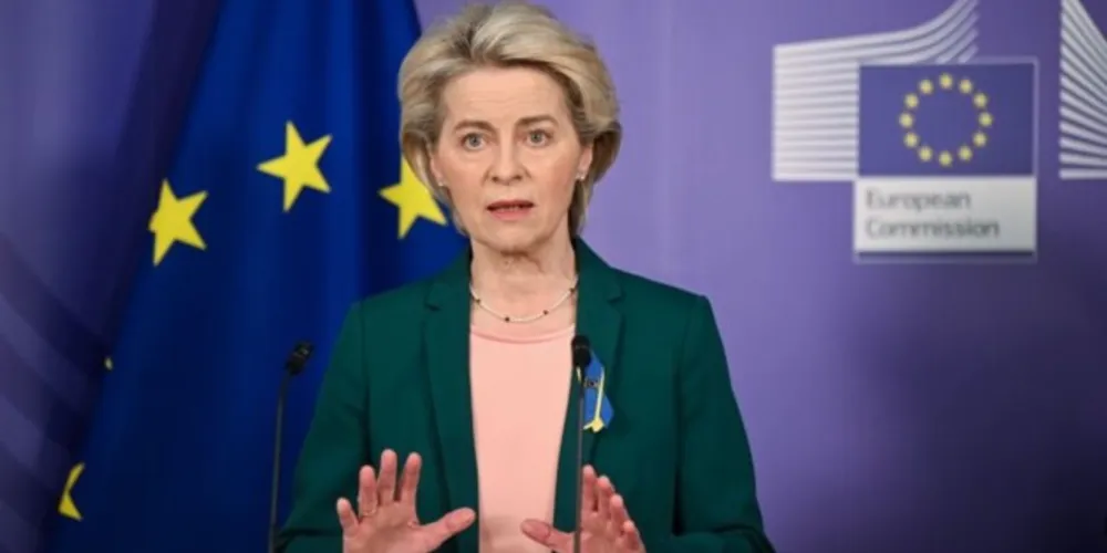 Ursula von der Leyen e Zelensky reúnem-se em Kiev
