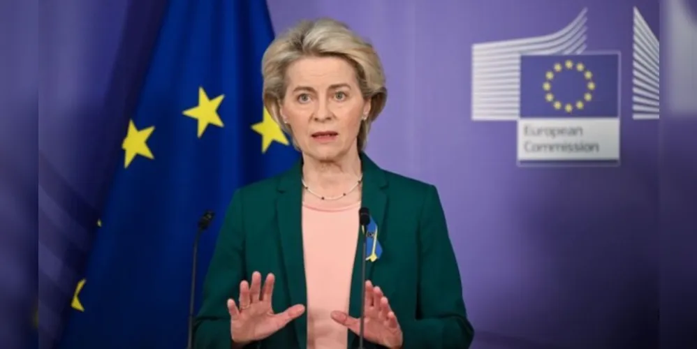 Ursula von der Leyen e Zelensky reúnem-se em Kiev