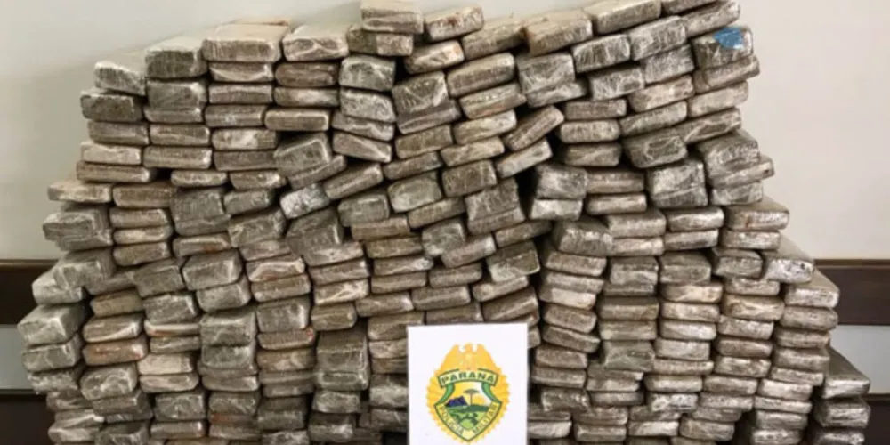 Imagem ilustrativa da imagem 180 quilos de maconha foram apreendidos em Guarapuava