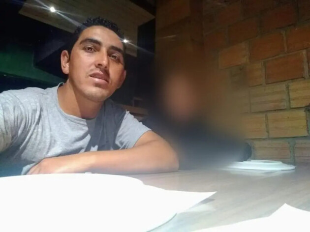 Luciano Paz, de 29 anos, foi morto a tiros na frente do filho de 5 anos.