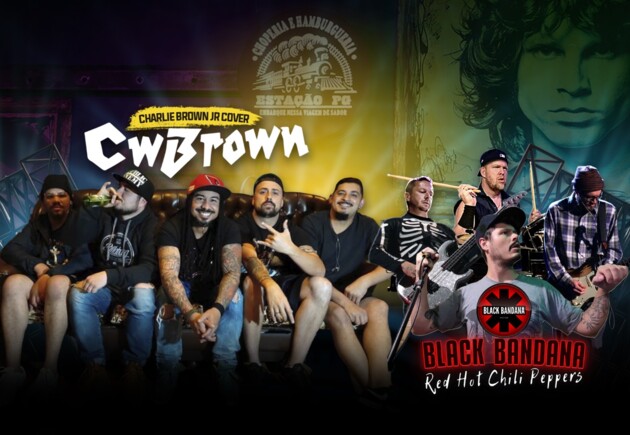 Charlie Brown Jr. Cover se apresenta na quinta-feira (14) e Red Hot Chili Pepper no sábado (16)