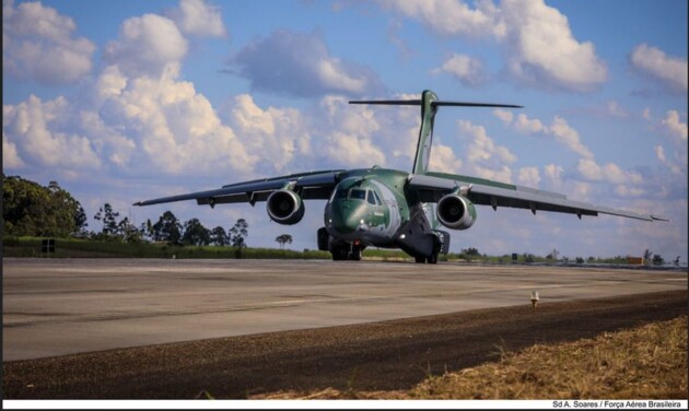 País se prepara para um possível transporte de brasileiros evacuados da Ucrânia. Aeronaves são do mesmo modelo usado em outras missões humanitárias.