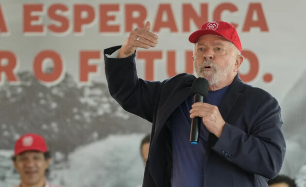 O ex-presidente Luiz Inácio Lula da Silva participou de um evento da CUT na última segunda-feira.