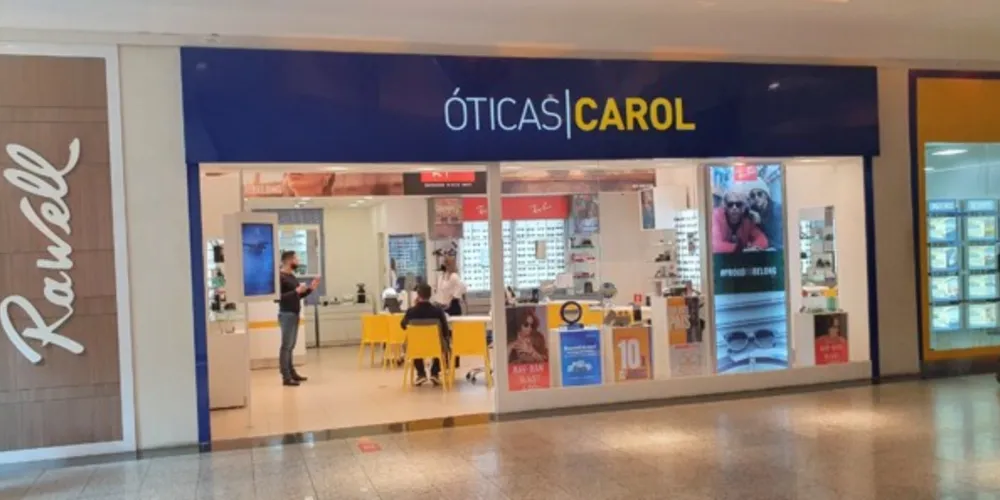 Fecha mês é na 'Óticas Carol'!  Adiante a compra do  presente do dia das mães com 20% de desconto em toda loja