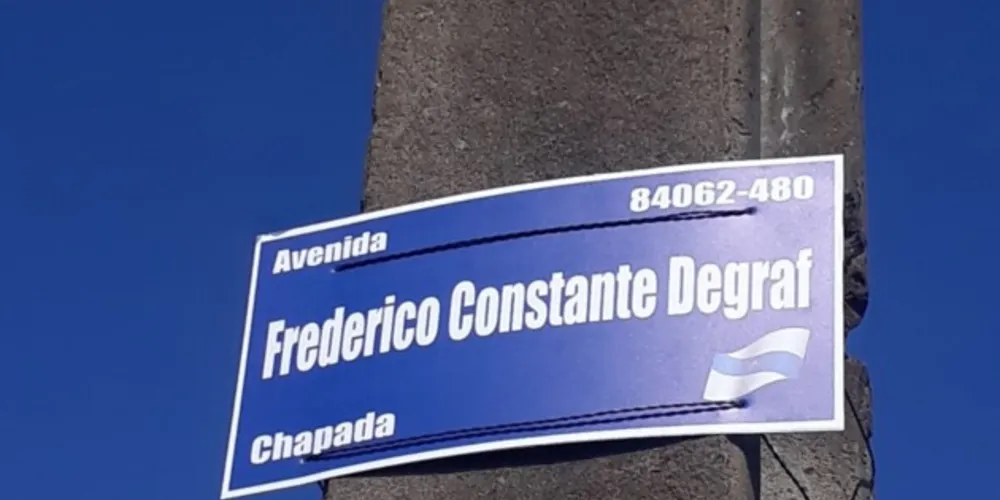 Placas foram instaladas neste primeiro semestre