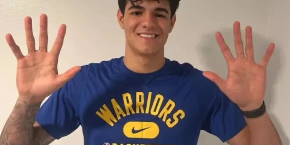 Gui Santos, jogador de 20 anos do Minas Tênis Clube, foi escolhido pelo Golden State Warriors no draft da NBA