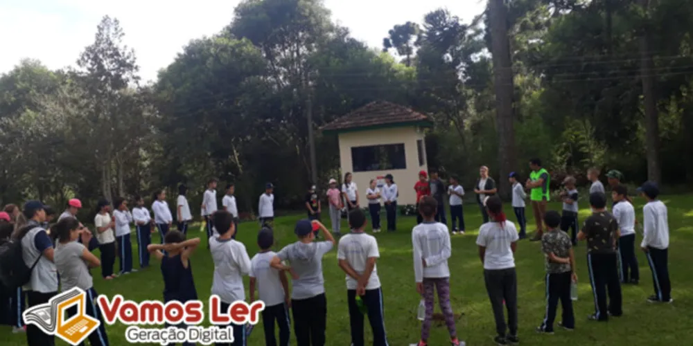 Visita e atividade uniram todos os componentes curriculares