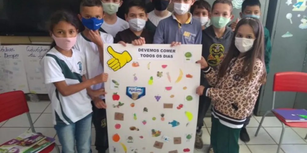 Confecção de cartazes elucidou aprendizado em sala de aula