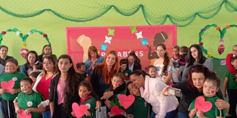 Famílias puderam comparecer e prestigiar evento no dia 6 de maio