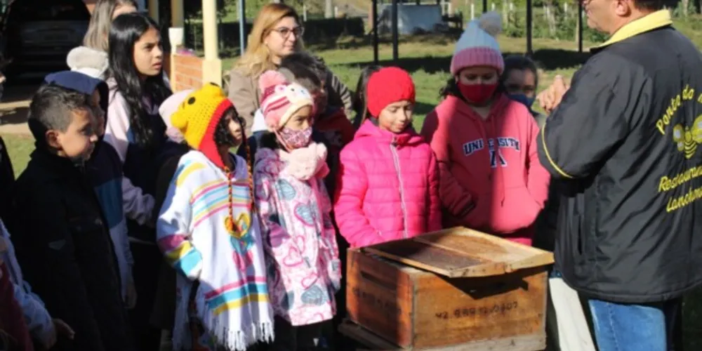 Visita ao Ponto do Mel, desenhos, selfies e muito mais fizeram parte das dinâmicas