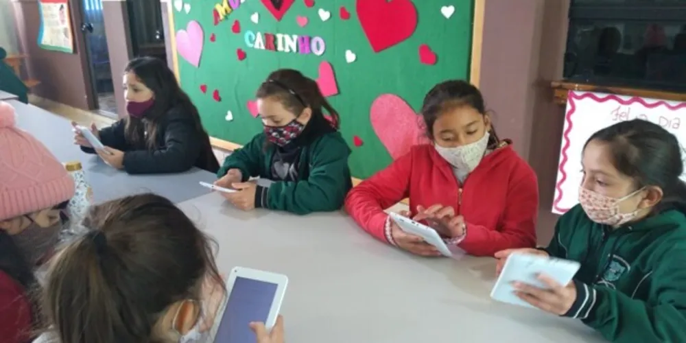 Recursos tecnológicos e produções contribuíram para amplo estudo na turma