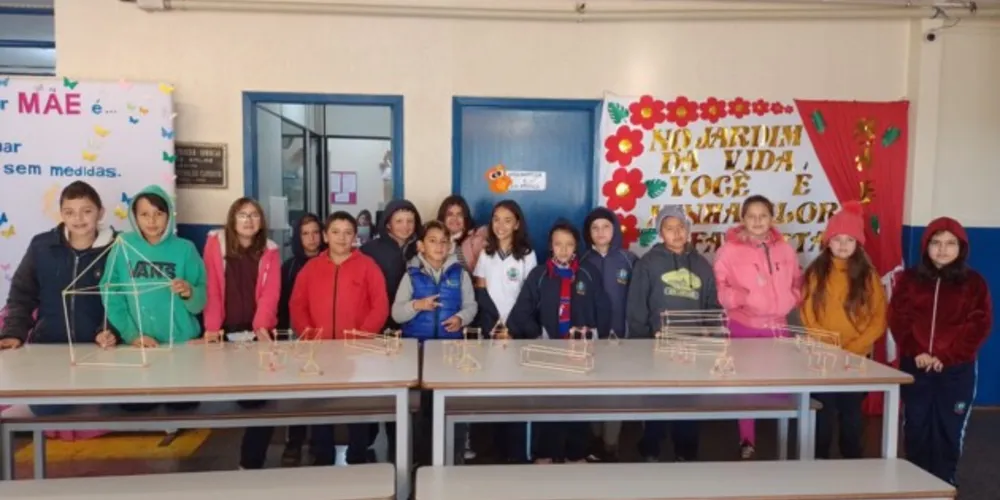 Além de aprenderem de forma prazerosa, alunos puderam degustar as gomas