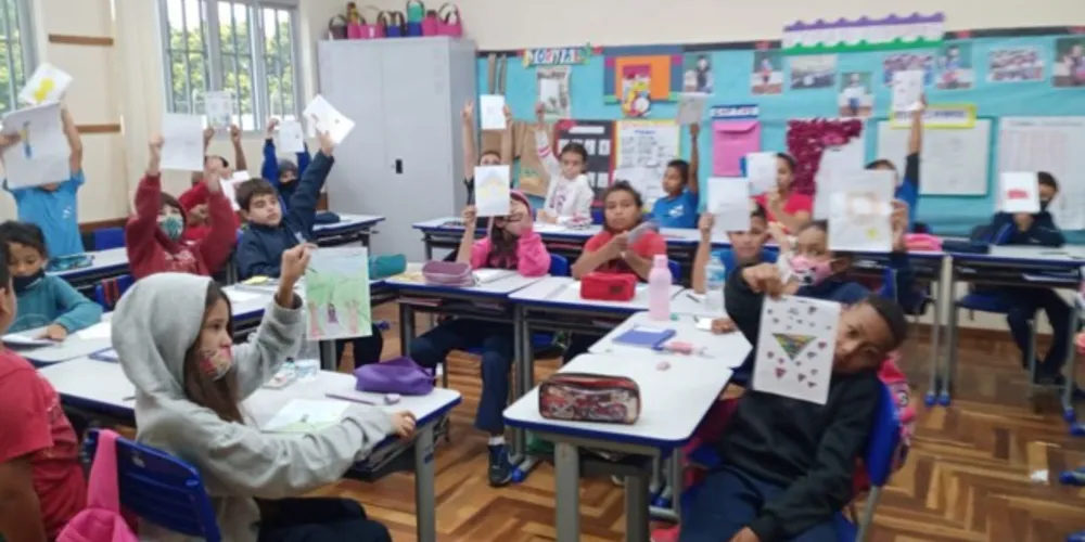 Professora destacou importância do trabalho com os alunos