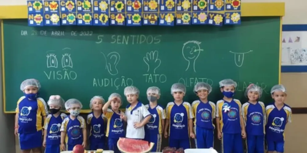 Crianças puderam entender conceitos práticos do trabalho de forma lúdica