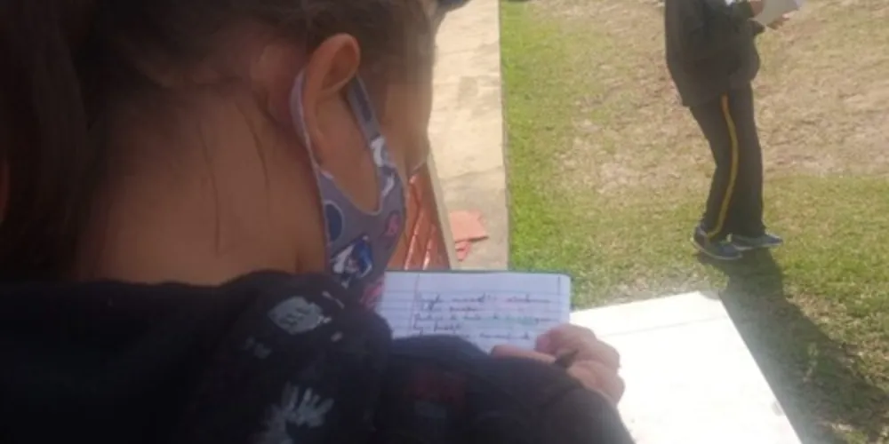 Trabalho foi amplamente adotado pela sala e levado à comunidade