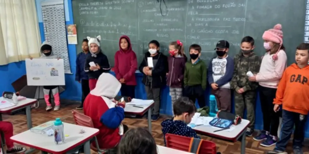 Registros em sala e em casa mostram comprometimento dos alunos com o tema