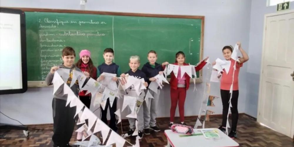 Motivação e empolgação marcaram trabalho no 5º ano A