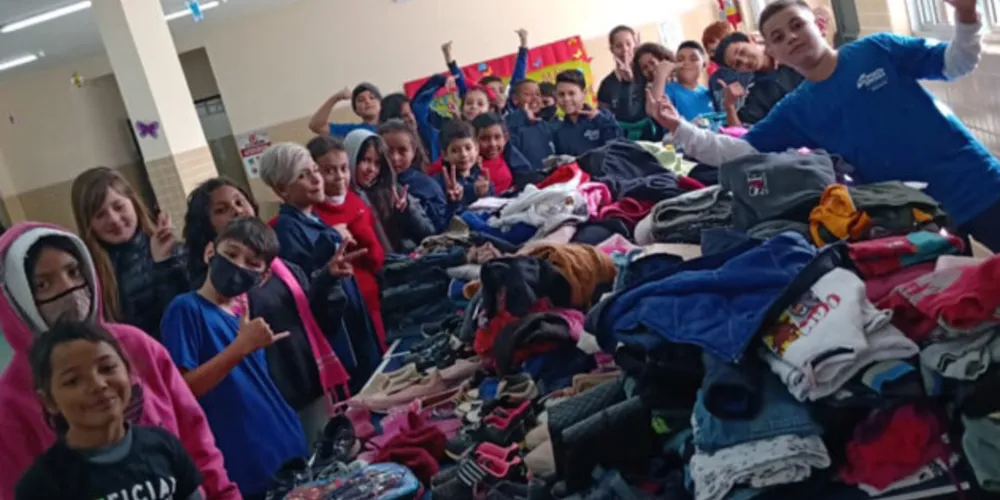 Trabalho foi além dos aspectos didáticos, trazendo empatia e solidariedade