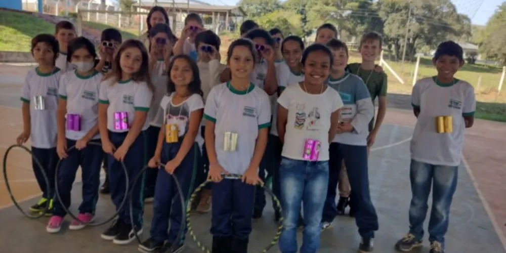 Trabalho foi amplamente aderido pelos educandos