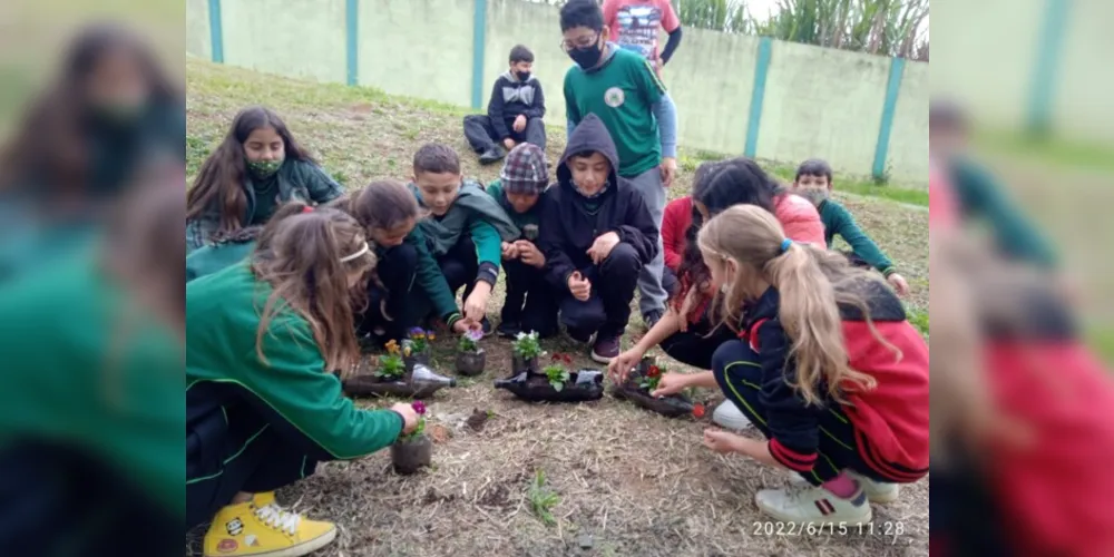 Alunos puderam atuar na prática e contribuir com questões sustentáveis