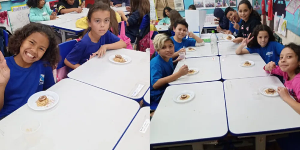 Saborosa aula contribuiu em vários aspectos junto aos alunos