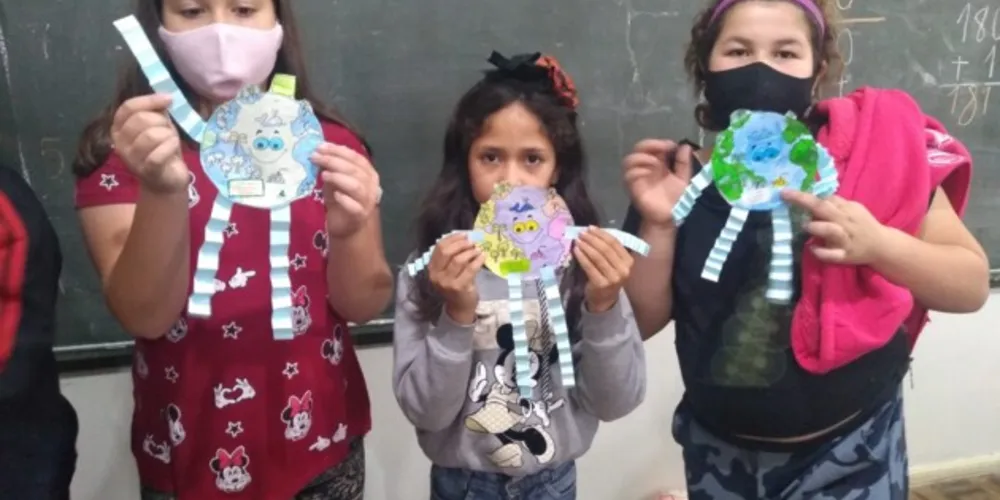 Alunos produziram e buscaram amplo engajamento nas práticas em sala