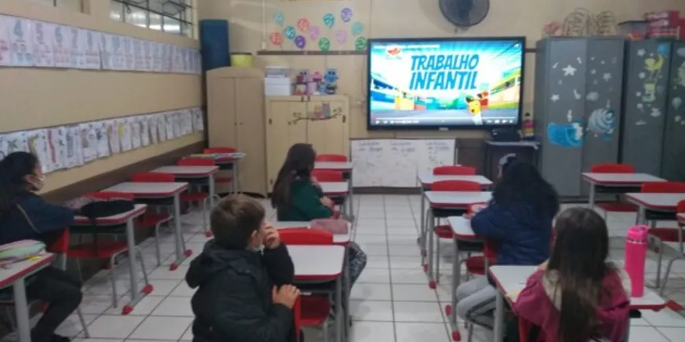 Recursos audiovisuais e trabalhos práticos contribuíram para adesão da iniciativa