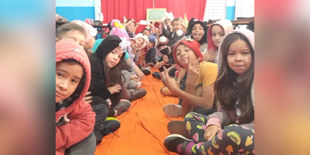 Registros mostram criatividade e interações dos alunos na atividade