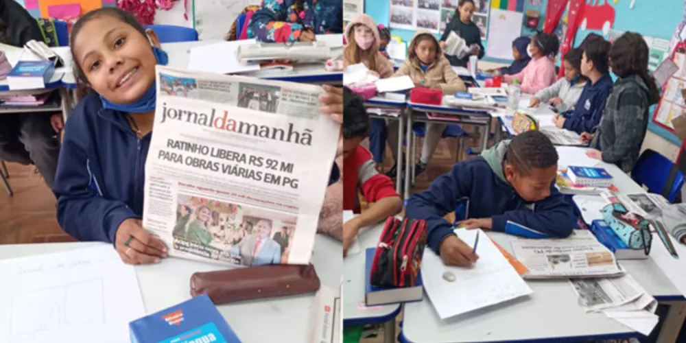 Registros mostram amplo trabalho realizado com exemplares do impresso do Grupo aRede