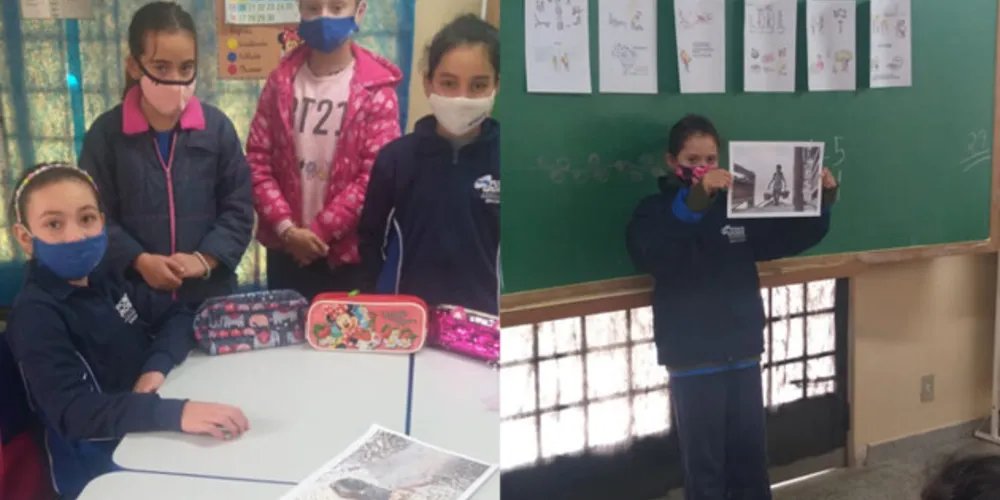 Alunos protagonizaram diversas ações em sala de aula